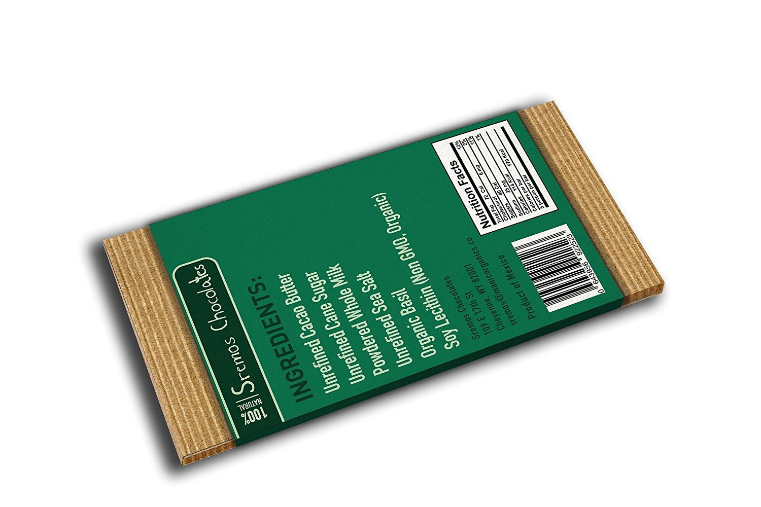 Organic Chocolate Bars - Non GMO Organic Unrefined Cacao Butter Chocolate Bars - Organically Grown Ingredients Picked By Hand - All Natural